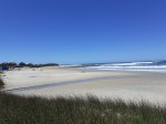 Foto panorámica de la playa
